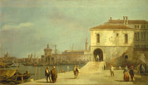 Venedig, Fonteghetto Farina / Canaletto von klassik art