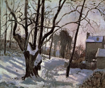 C.Pissarro, Louveciennes (Schneelandsch. von klassik art