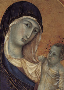 Duccio,  Maria mit Kind by klassik art