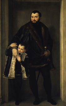 Veronese, Graf da Porto mit Sohn by klassik art