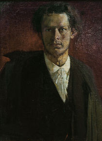 Oskar Zwintscher, Selbstbildnis 1895 by klassik art