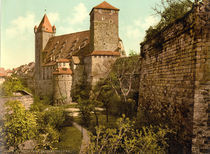 Nuernberg, Burg,Kaiserstallung/Photochrom von klassik art
