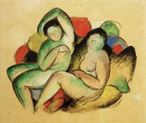 Franz Marc, Zwei weibliche Akte by klassik art