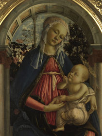 Botticelli, Madonna im Rosenhag von klassik art