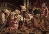 Tintoretto, Geburt Mariae von klassik art