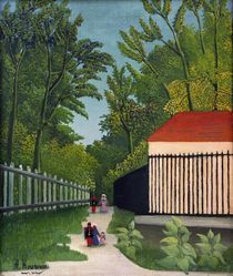 H.Rousseau, Promenade im Park Montsouris by klassik art