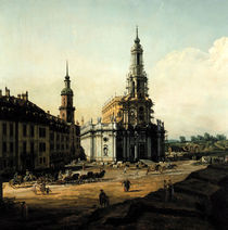 Dresden, Kath.Hofkirche / Bellotto von klassik art