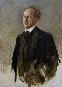 Gerhart Hauptmann / Gem.v.Liebermann by klassik art