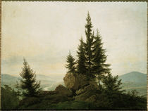 a.D.Friedrich, Ausblick ins Elbtal/1807 von klassik art