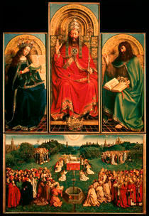 Jan van Eyck/ Genter Altar/vollendet1432 von klassik art