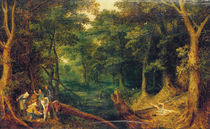 J.Brueghel d.Ae., Ueberfall im Wald von klassik art
