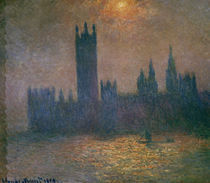 Claude Monet, Parlament (London) von klassik art