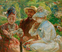 M.Bracquemond,Auf der Terrasse in Sevres by klassik art