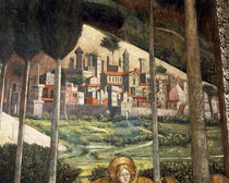 B.Gozzoli,Landschaft/Cap. dei Magi, 1459 by klassik art