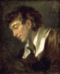 Fragonard, Kopf eines jungen Mannes by klassik art