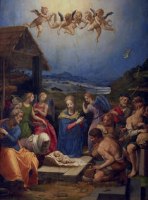 A.Bronzino, Anbetung der Hirten by klassik art