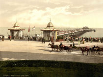 Worthing, Pier / Photochrom by klassik art