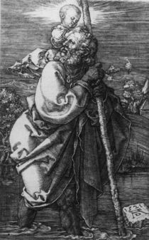 Duerer, Der heilige Christophorus by klassik art