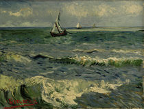 Vincent van Gogh, Boote auf See by klassik art