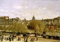 Paris, Quai du Louvre /Gem. v. C.Monet by klassik art
