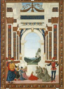 Perugino, Wunder des Hl.Bernhardin by klassik art