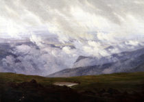 C.D.Friedrich, Ziehende Wolken / 1821 von klassik art