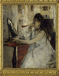 B.Morisot, Junge Frau sich pudernd von klassik art