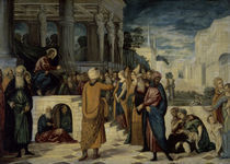 Tintoretto, Christus u.Ehebrecherin von klassik art