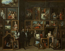 Leopold Wilhelm in Galerie / Teniers von klassik art