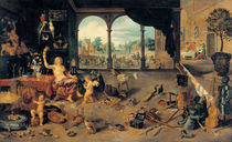 J.Brueghel d.Ae., Vanitas von klassik art