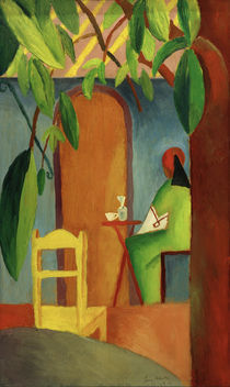 A.Macke, Tuerkisches Cafe II von klassik art