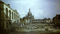 Dresden, Neumarkt / Bellotto by klassik art