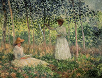 C.Monet, Suzanne und Blanche Hoschede von klassik art