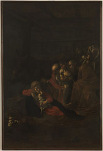 Caravaggio, Anbetung der Hirten by klassik art