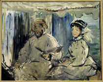 Claude Monet u.Camille Monet/ E.Manet by klassik art