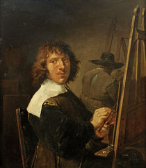 D.Teniers d.J.,Das Gesicht/Selbstbildnis von klassik art