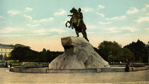 Reiterdenkmal Peters I., St. Petersburg by klassik art