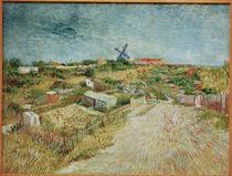 V.v.Gogh,Gemuesegaerten, Butte Montmartre von klassik art