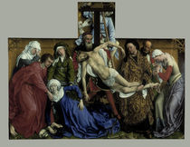 Rogier v.d.Weyden, Kreuzabnahme by klassik art