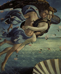Botticelli, Geburt der Venus, Windgoetter von klassik art