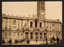 Rom, S.Maria Maggiore / Photochrom von klassik art