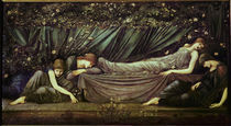 E.Burne Jones, Die schlafende Schoene by klassik art
