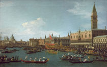 Venedig, Il Bucintoro, Canaletto von klassik art