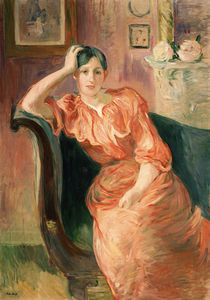 B.Morisot, Portraet Jeanne Pontillon by klassik art