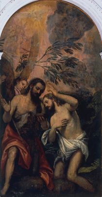 Veronese zugeschr., Taufe Christi von klassik art