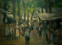 M.Liebermann, Jahrmarkt in Noordwijk von klassik art