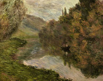 C.Monet, Ruderboot auf der Seine von klassik art