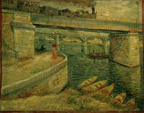 V.v.Gogh, Die Bruecken von Asnieres von klassik art