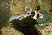 E.Manet, Die Dame mit den Faechern von klassik art