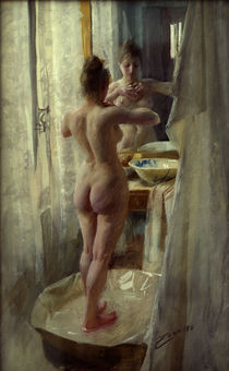 Anders Zorn, Der Badetub von klassik art